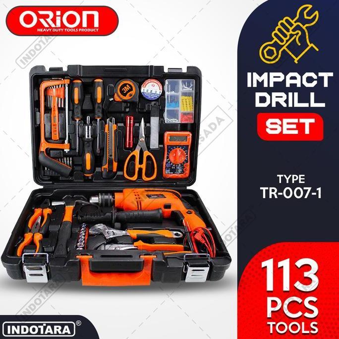 Hand Toolset / Tool Kit Set / Toolkit Toolbox Orion TR-007-1