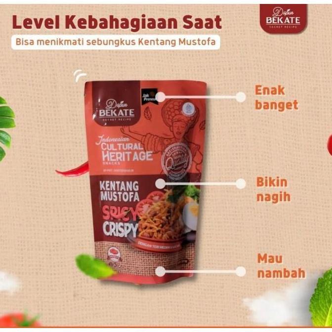 Kentang Mustofa Teri Kacang Kering Kentang Mustofa Keripik Kentang