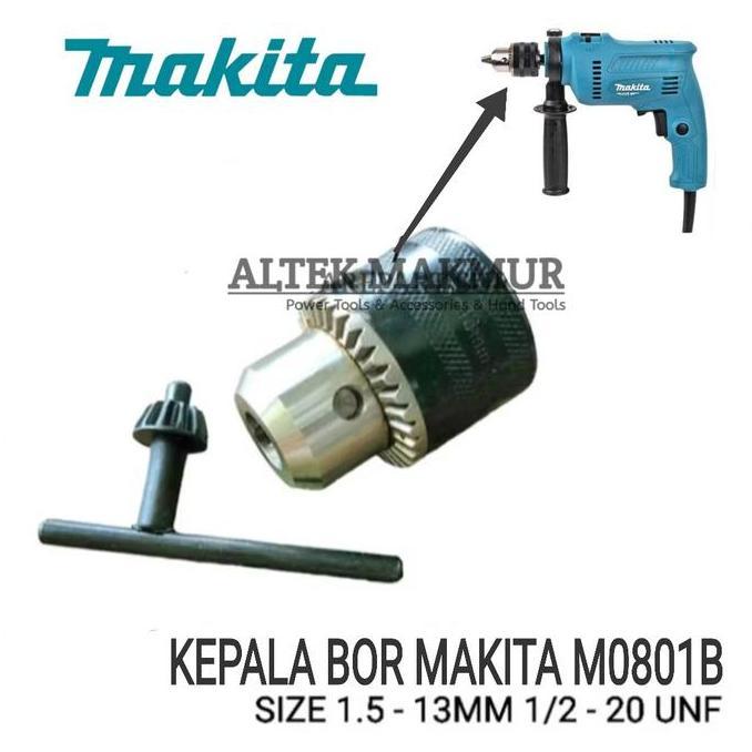 :=:=:=:=] Kepala Bor Mesin Makita 13mm M0801B