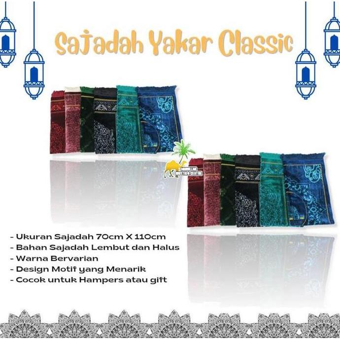 Sajadah Yakar Ultra Classic Turkey/ Sajadah Yakar Turki Wangi / Sajadah Turki
