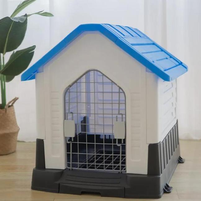 Kandang Anjing Kandang Kucing Dengan Pintu Plastik Rumah Kucing Indoor Outdoor Wateroof