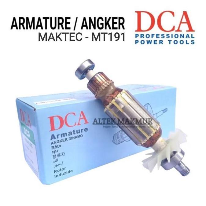 ___] DCA Armature For Mesin Planer Maktec MT191 / Angker Dinamo Serut Sugu Maktec MT 191 / Rotor Mot
