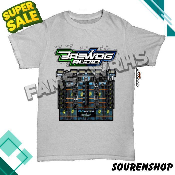 [ New ] Baju Kaos Anak Laki Perempuan Sound Horeg Brewog Audio Jawa Timur