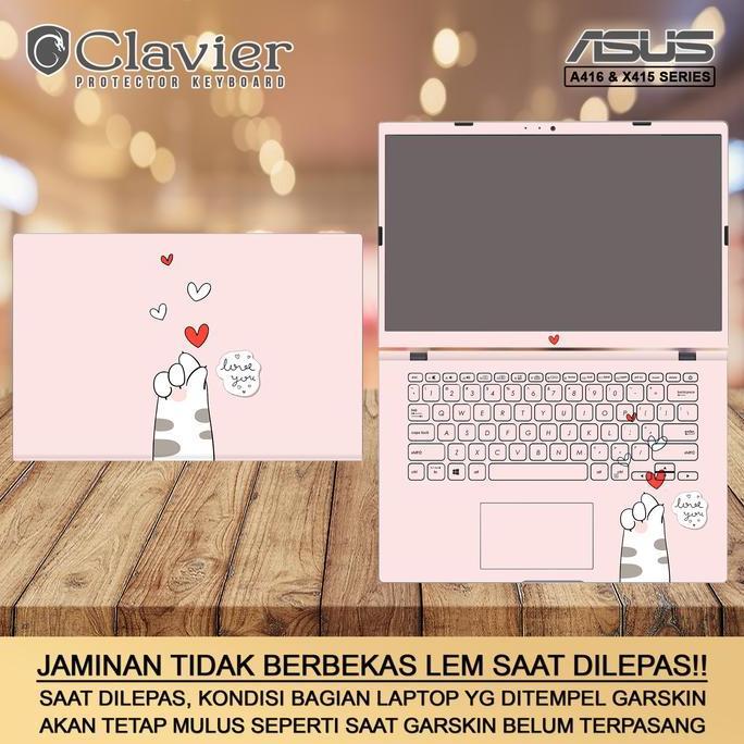 Cover Garskin Laptop Asus VivoBook 14 A416 A416E A416EA A416EAO Bening