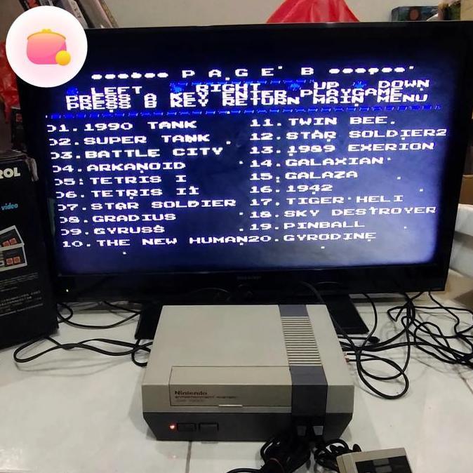 Nintendo NES-001 Konsol Game