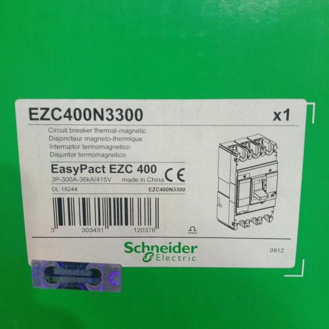mccb Schneider ezc400n 300a