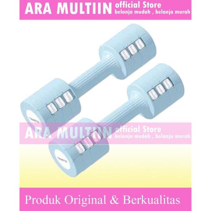 Terlaris Kinetic Set 2 Pcs Adjustable Dumbbell / Adjustable Dumbbell Set 5Kg