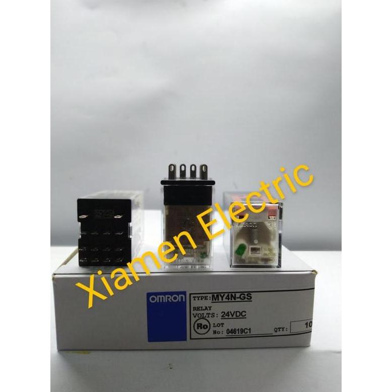 MY4N-GS-24VDC MY4NGS 24VDC Relay Omron