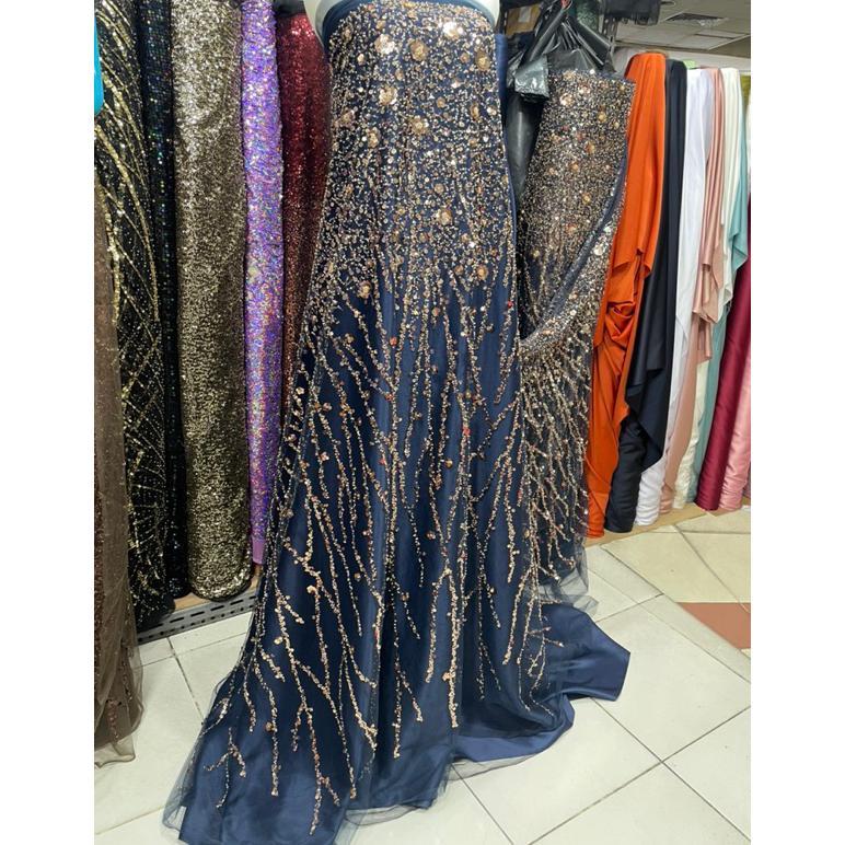 Bahan kain full payet squin/squin payet/kebaya wanita
