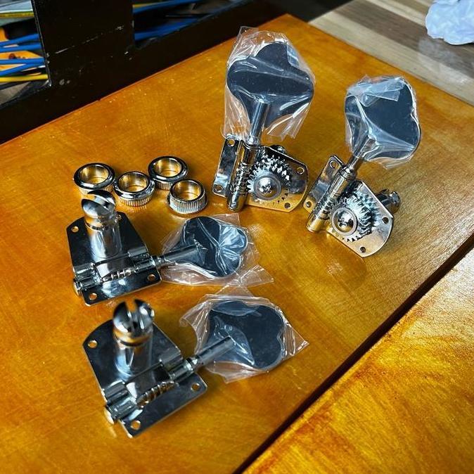 Dryer Jazz Bass - Dryer Gitar Jazz Bass - Bass Tuning Pegs Machine Head Tuner Dryer Fender - Dryer B