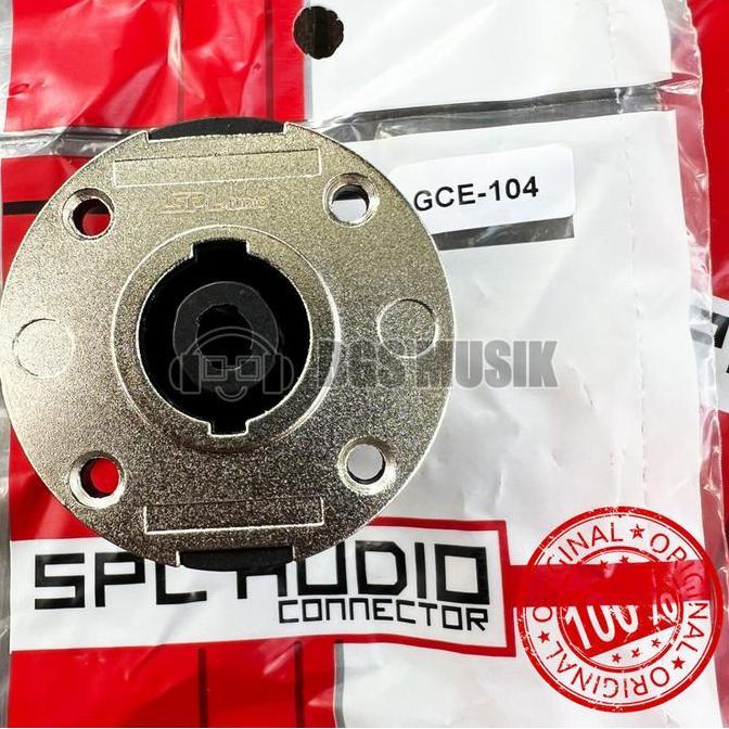 Socket Speakon Spl Audio Spikon Gce-104 Original - Socket Spikon Spl Audio Gce-104 Original