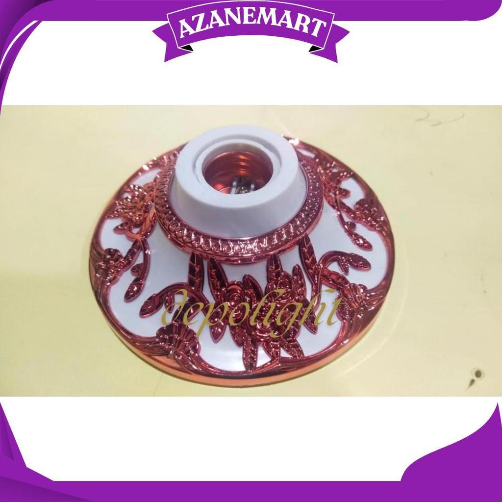 Fitting Lampu Plafon / Fitting Lampu Hias / Fiting Batik Hias E27 D Promo 12.12