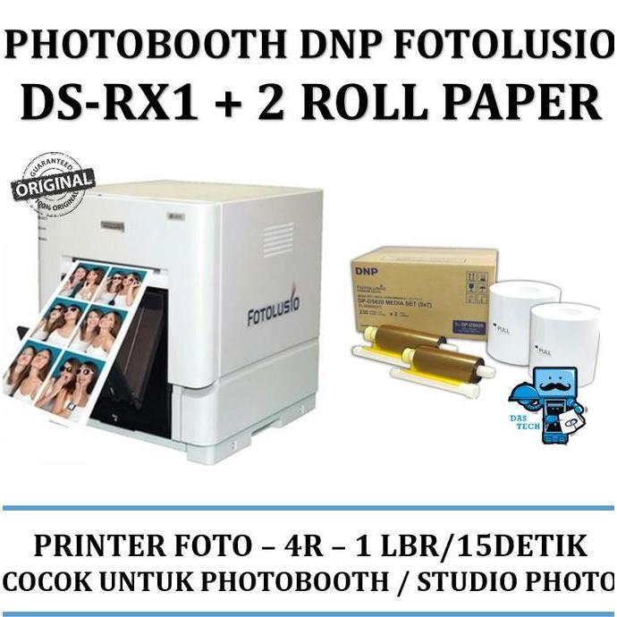 Terlaris Printer Photobooth Dnp Fotolusio Ds-Rx1 + Free 2 Roll Paper