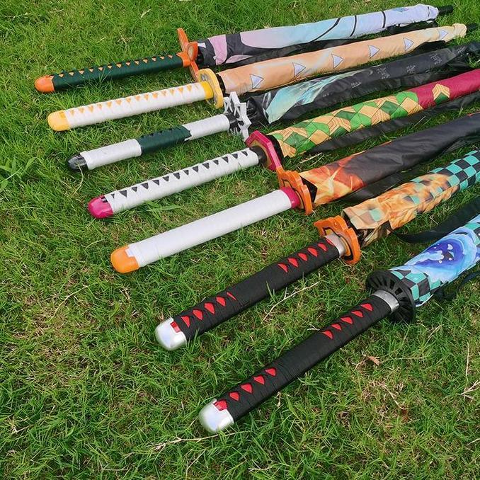 NEW INSTAN HS- PAYUNG UV MODEL DEMON SLAYER | PAYUNG TANJIRO KAMADO | PAYUNG ANIME DEMON SLAYER | PA