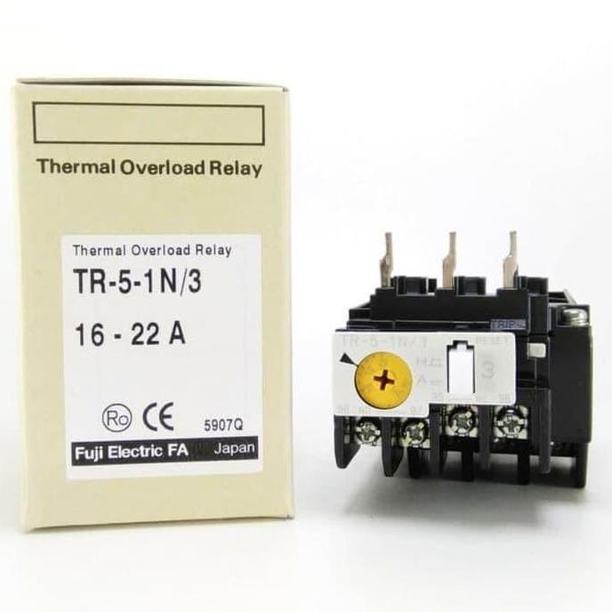 Promo Thermal Overload Fuji Relay Overload TR-5-1N/3 Fuji Electric TR51N TR5IN TR-5 Diskon