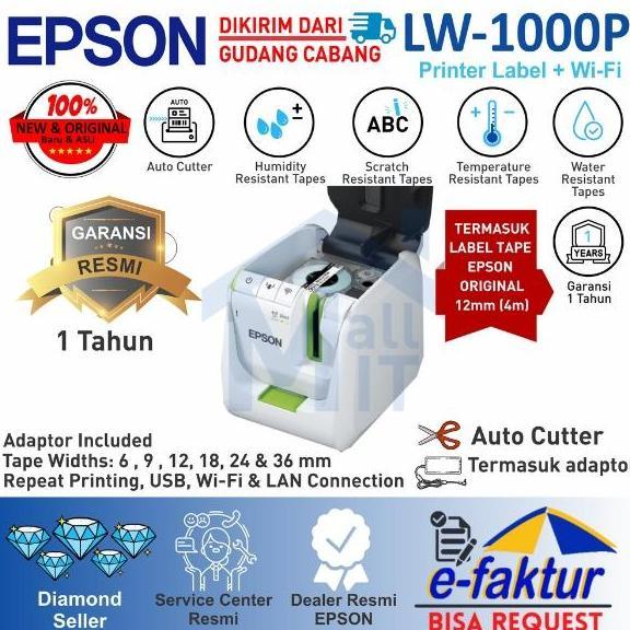 Terlaris Printer Epson Lw-1000P Epson Lw1000P Label Printer