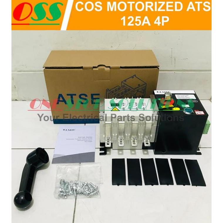 Promo COS MOTORIZED ATS 125A 4P ATS UNIV UNIV-125A UNTUK PANEL ATS AMF Diskon