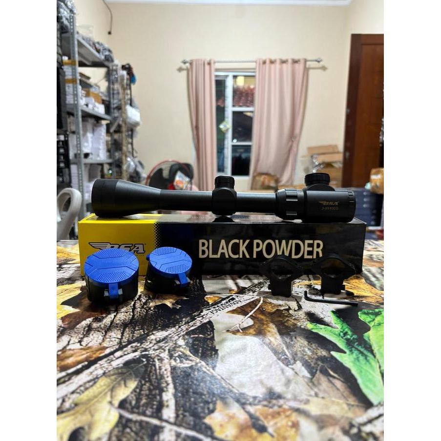 teleskop bsa 3-9x40eg tutup flip tele telescope bsa Original