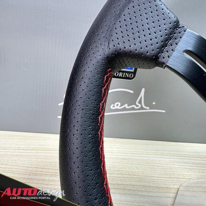 Nardi Torino Stir Racing Mobil Kulit 14Inch 350Mm Kulit Universal Original Dan Terpercaya