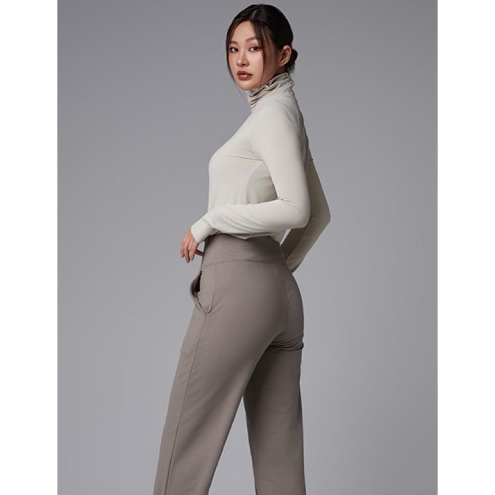 HBB6412 STL Turtleneck Warm Longsleeves Top Fleece Lembut