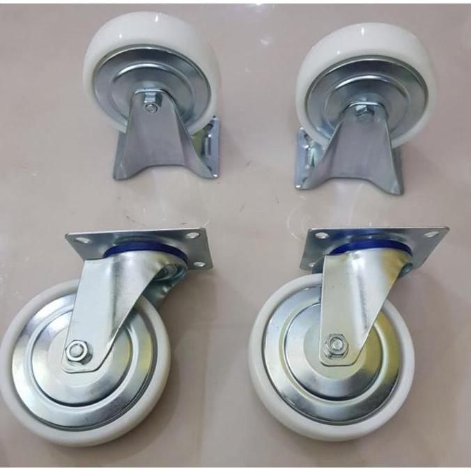 Roda Troli 8 Inchi Hidup Mati / Roda Nilon 8 Inch  Sale