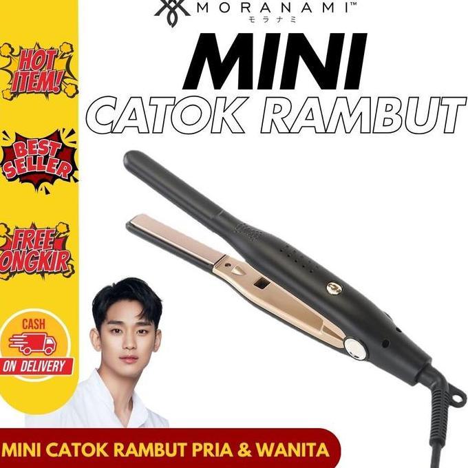Mini Catok Rambut Pria Catokan Mini Rambut Catok Rambut Pria Hair Straightener ANG