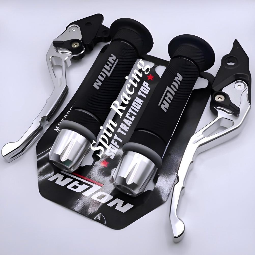 {} Paket 3in1 Handgrip RCB HG55 ORIGINAL + Handle Cnc + Jalu Stang Cnc Nmax, Pcx, Adv, Aerox, Xmax, 
