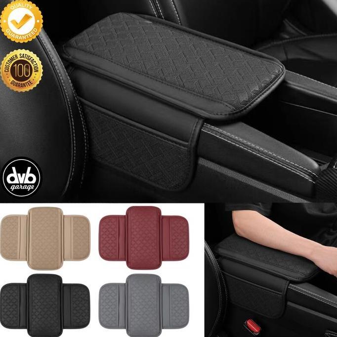 yemdiskot - armrest cover konsol mobil leather premium tutup console box pelindung jok universal