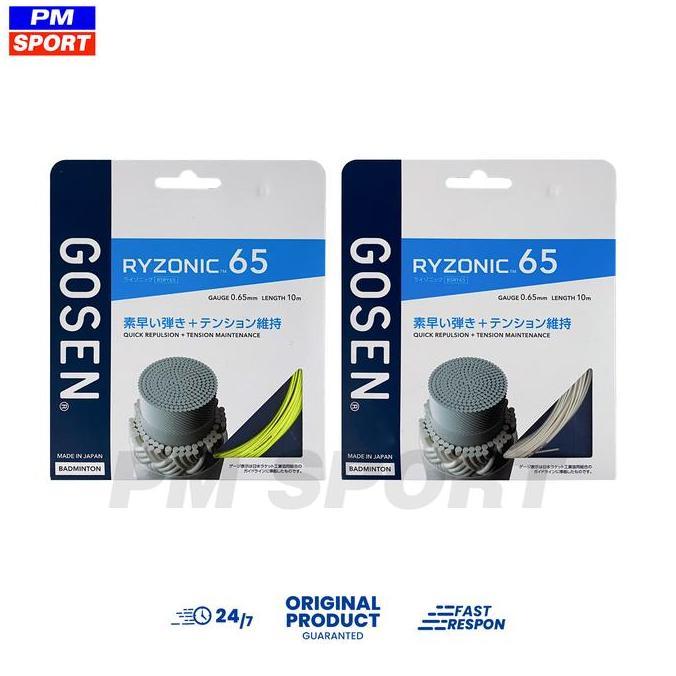 Senar Raket Badminton String Gosen Ryzonic 65 Japan JP Bulutangkis Original Terlaris