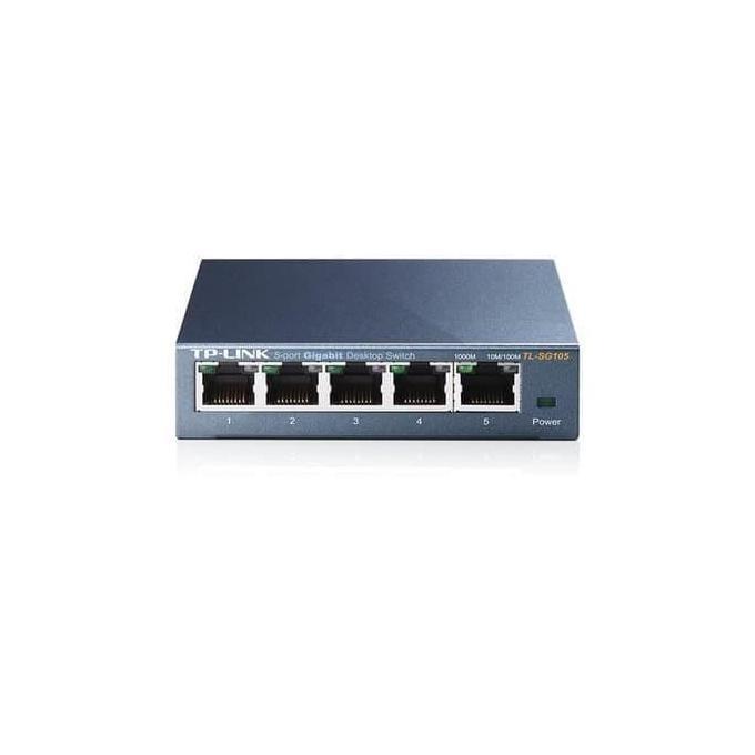 TP-Link TL-SG105 TPLink 5 Port Gigabit Switch Steel Case TPlink SG105 Terlaris