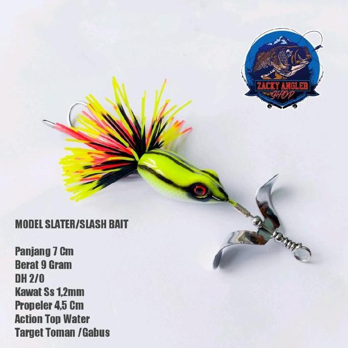 Slater Mini Raz Lure Umpan Casting Toman