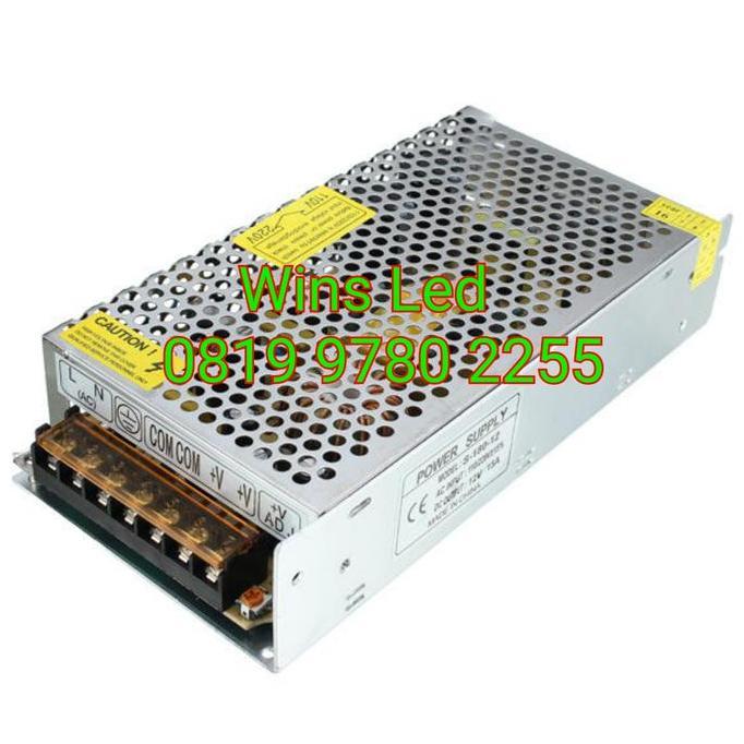Promo POWER SUPPLY 15A 12V INDOOR POWERSUPPLY TRAVO 15AMPER 15 AMPER Diskon