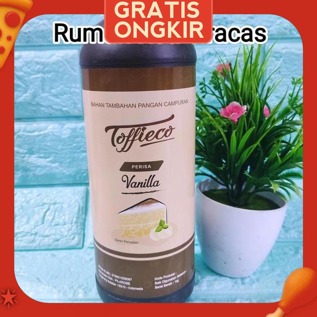 Toffieco Vanilla 1 Kg Botol Tofieco Vanila 1Kg Pasta Vanili No Jansen