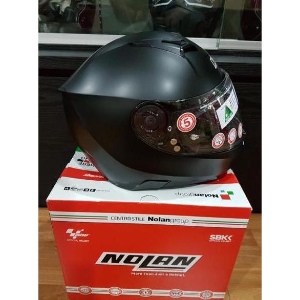 Nolan N87 Martz Ncom Flat black Terlaris