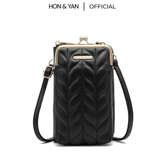 HONYAN TAS SELEMPANG WANITA MINI TAS HP CEWEK SLINGBAG SLING BAG TERBARU ORIGINAL BRANDED - AIJO