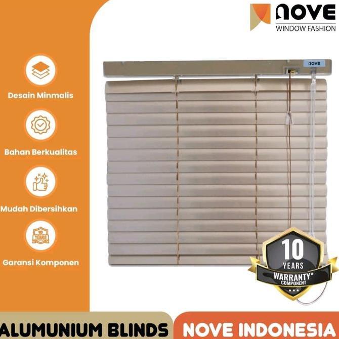 Venetian Blind Dulux - kerei - Tirai lipat - Gorden Tarik - Gorden kantor - Gorden Kostum - Gorden J