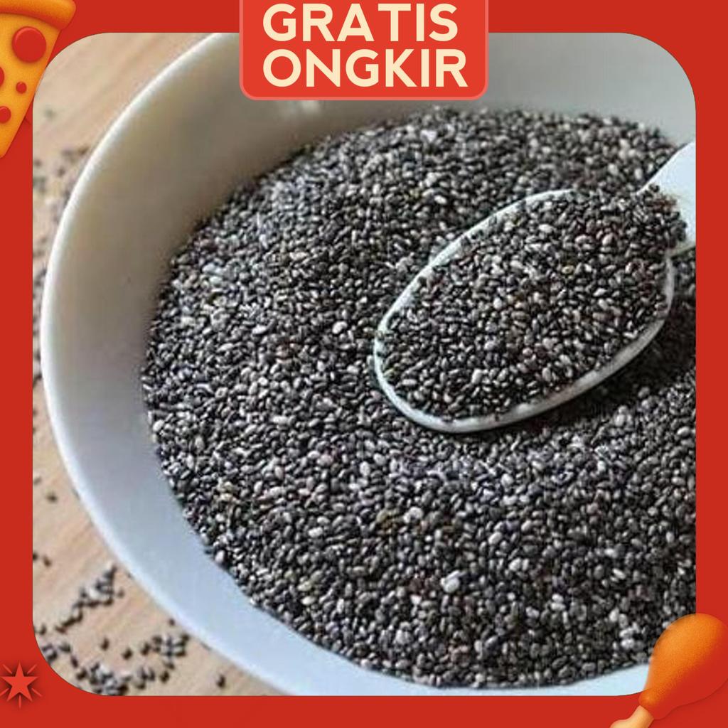 Black Chia Seeds 500Gram / Chia Seeds / Chia Seed