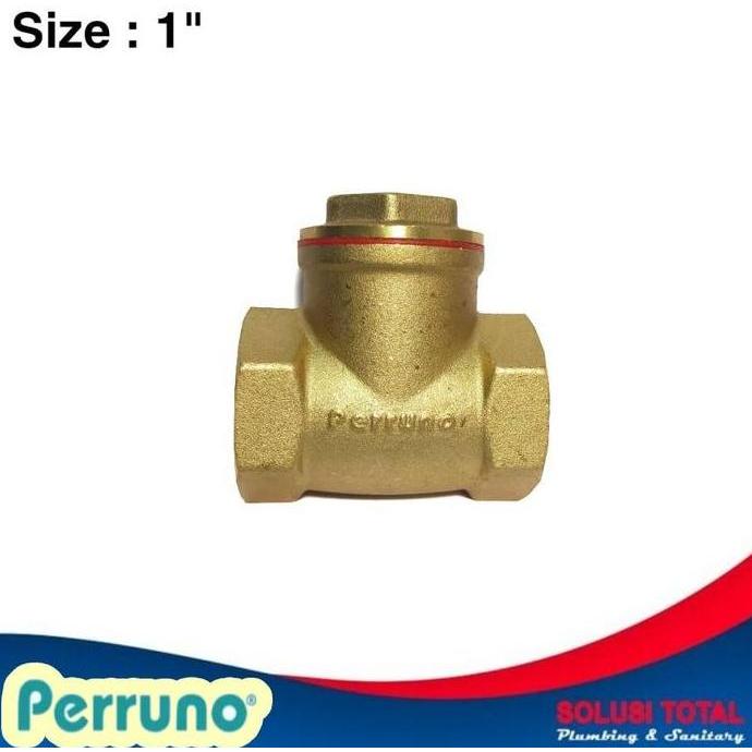 Check Valve 1 Inch Klep Tabok 1" PERRUNO By Onda