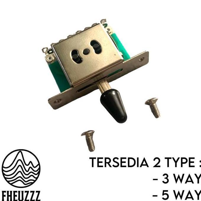 Switch Pick Up Selector 3 Way 5 Way Guitar Gitar Pickup Stratocaster Telecaster