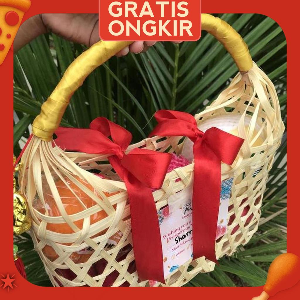 Parcel Buah Impor Segar/Bingkisan Buah/Hampers Buah Segar/Parcel Buah
