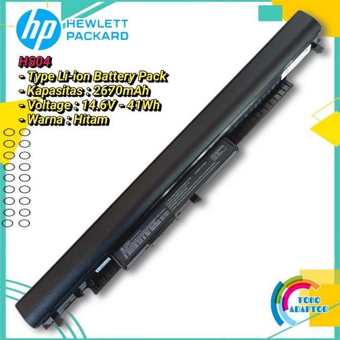 Qyumana_corps - Baterai Laptop HP Original TPN-C125 C126 I119 L12 L124 HS3 HS4