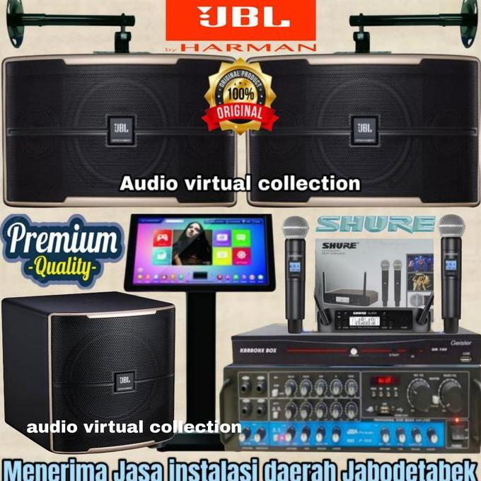 Paket Sound Karaoke JBL 10inch + Subwoofer JBL 12inch