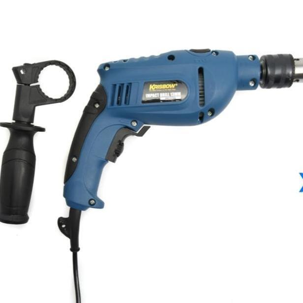 Terlaris Krisbow Bor Listrik 13Mm 650W, Bor Listrik Beton, Besi,Kayu- Kw0701000
