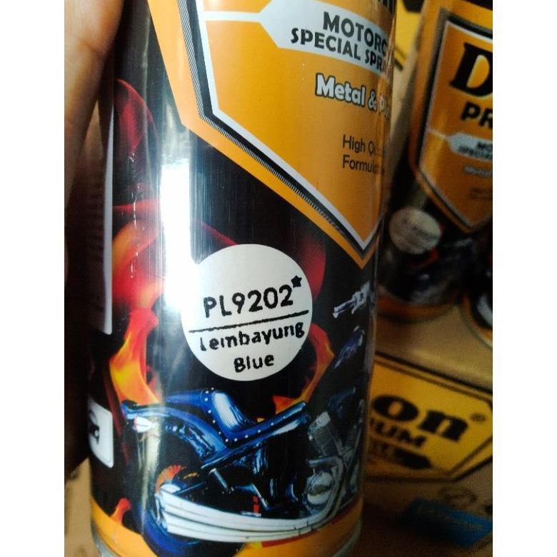cat semprot pilok piloc diton premium 400cc lembayung blue pl9202 9202 lembayung biru diton premium 