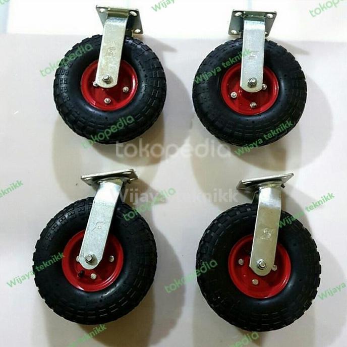 Roda Troli Gerobak 10 Inch Angin Set - Ban Angin 10 Inch  Sale