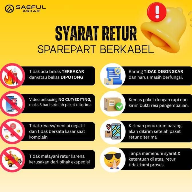 Box Sekring Sikring Fuse 30A dengan Kabel Sepeda Listrik