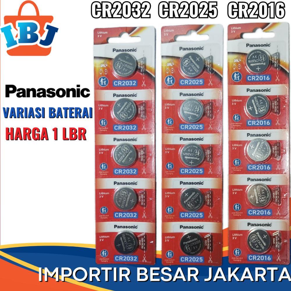 5 PCS Baterai Batre Batrai Batrei CMOS Panasonic CR2032 Laptop PC Baterai Timbangan Digital badan CR