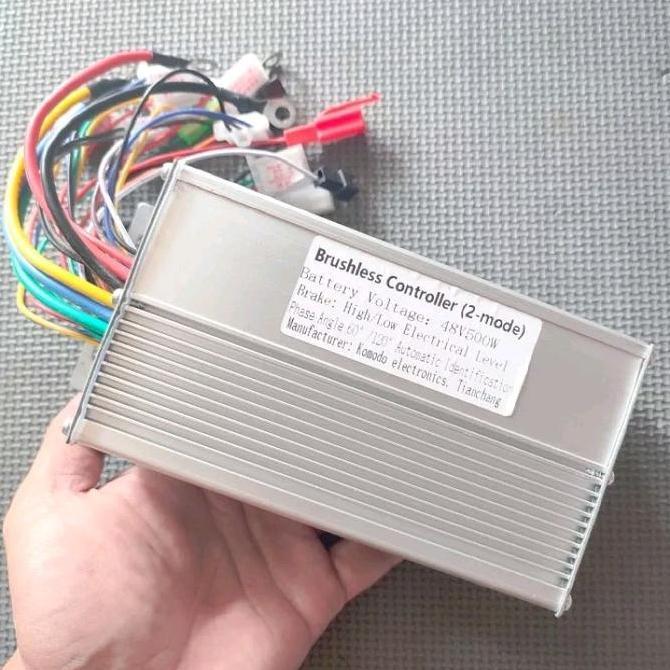 CONTROLLER SEPEDA LISTRIK UNIVERSAL 48V 500W KONTROLER CONTROLER 48VOLT 500WATT MODUL BOX MESIN PENG