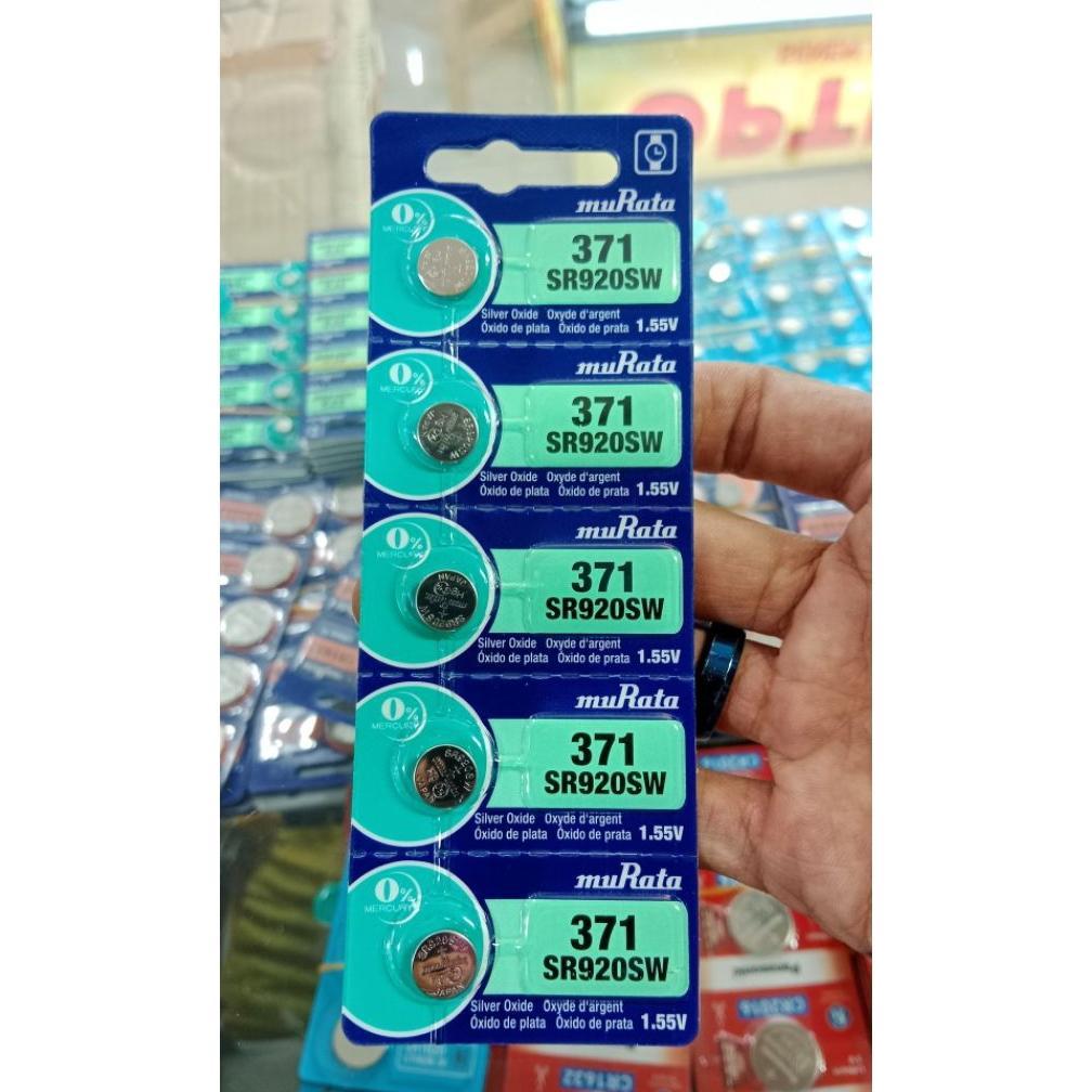 BATERAI Jam tangan Murata SR920SW // SR 920 SW Murata Original Perlembar