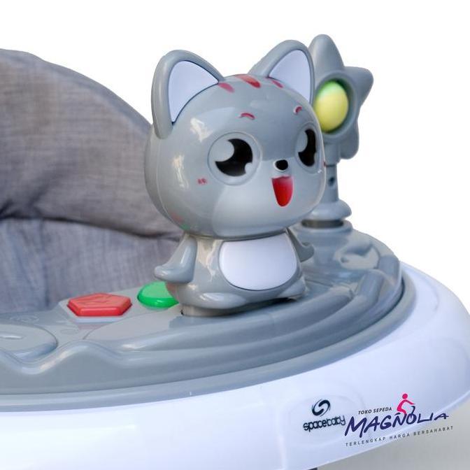 Baby Walker Apolo Spacebaby Roda Bayi Belajar Jalan Anak Lucu